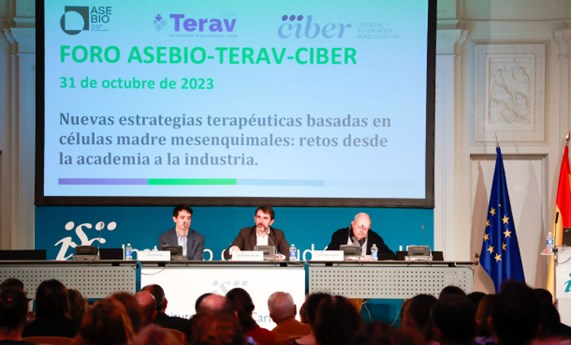 La segunda edición del Foro AseBio-TERAV-CIBER conecta la investigación académica y las capacidades industriales del sector biotecnológico en España en terapias avanzadas