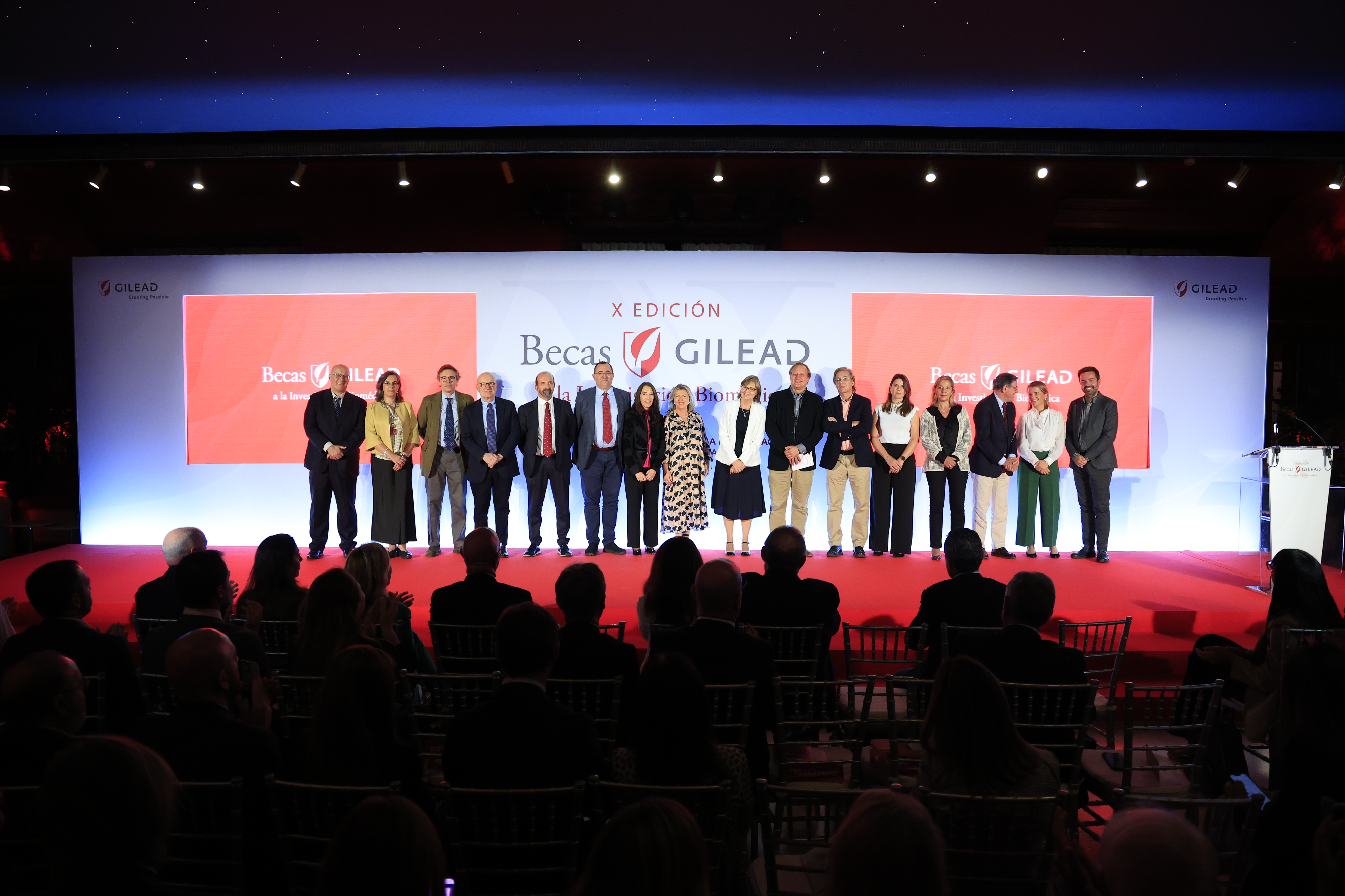 Reconocimiento al CIBER en la X Edición de las Becas Gilead a la Investigación Biomédica