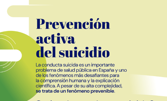 CIBERSAM participa en el informe de “Prevención activa del suicidio” que presenta la Oficina C CIBERSAM participa en el informe de “Prevención activa del suicidio” que presenta la Oficina C