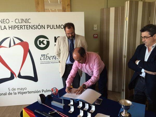 El CIBERES y la Fundación Contra la Hipertensión Pulmonar colaborarán en la investigación