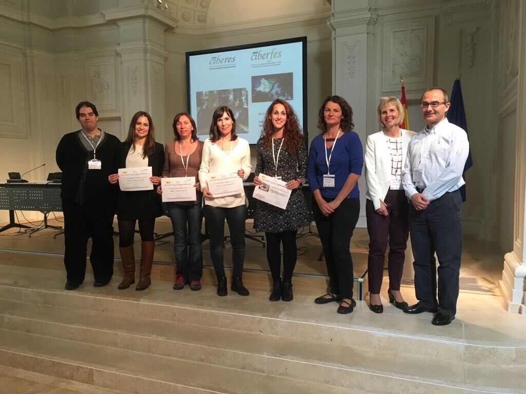 Premios a las 4 mejores comunicaciones de las Jornadas de Formación del CIBERES 2017